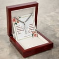 thumbnail image 3 of Cross necklaces with a Bible Verse Card - Jeremiah 313 - Cuban Link Chain with Artisan Cross, 3 of 5