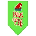 thumbnail image 5 of Christmas Pet and Dog Bandana Screen Printed, "Big Elf", 5 of 10