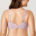 thumbnail image 2 of DELIMIRA Women's Lace Underwire Bra Non Padded Minimizer Push Up Full Figure Bra, 2 of 3