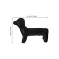 thumbnail image 2 of Greenadscape Maniquí De Cuero PU Negro Para Exhibir Prendas De Mascotas Con Y Base, 2 of 8