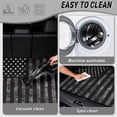 thumbnail image 5 of HUISEFOR Black American Flag Car Trunk Mat Non-Slip All Weather Trunk Protection Cargo Liner Anti-Scratch Full Protection Universal Fit for Most Vehicle, 5 of 7