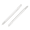 Clear, variant on Czech Glass Cuticle Pusher by Bona Fide Beauty - Duel Ended Manicure Stick in Pink
