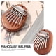 thumbnail image 1 of Universal 8 teclas Kalimba instrumento Musical de percusión madera de caoba pulgar dedo Piano africano Sanza Mbira Piano regalo FLhrweasw Nuevo, 1 of 9