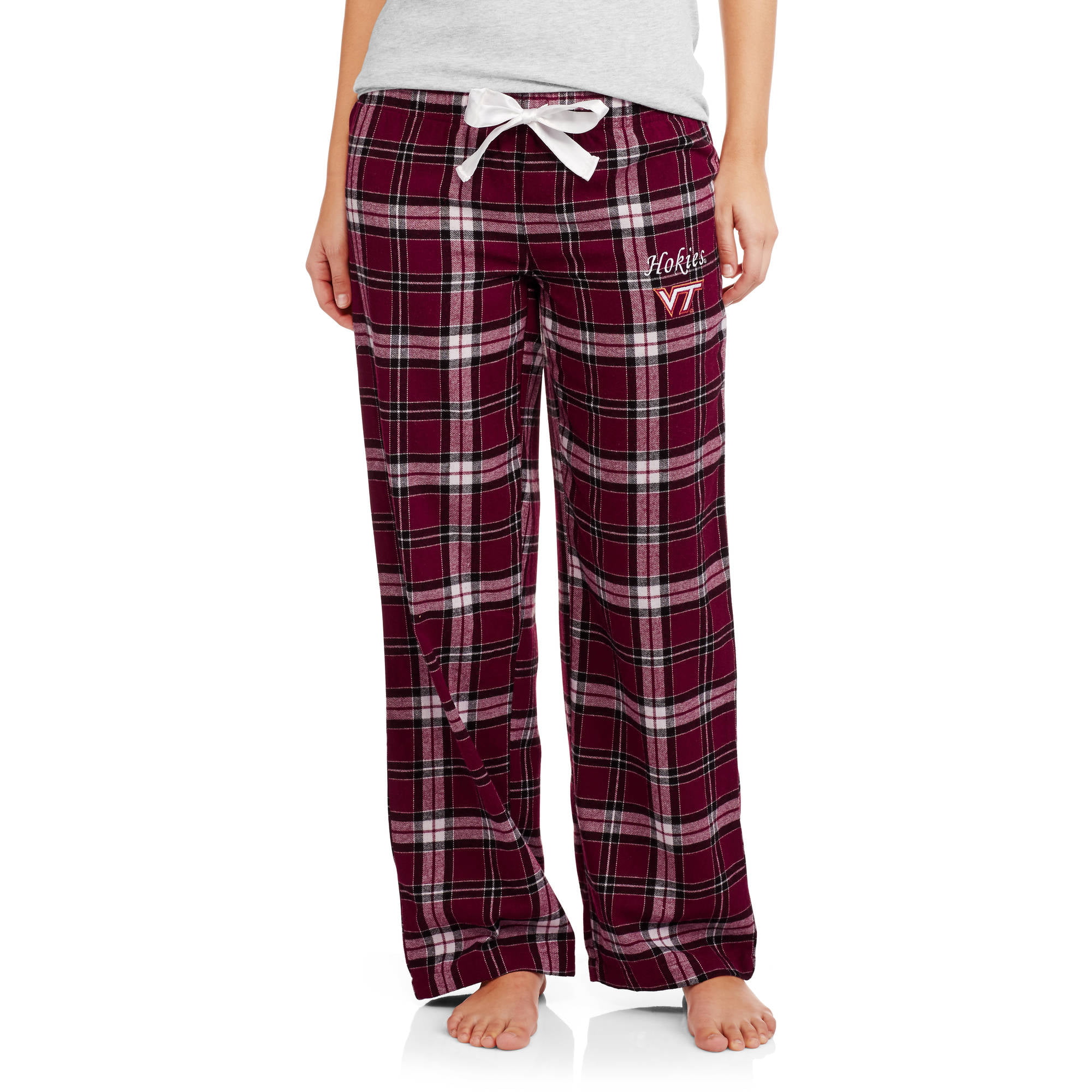 NCAA Virginia Tech Ladies' Flannel Pants - Walmart.com