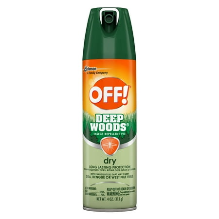 OFF! Deep Woods Insect Repellent VIII Dry, 4 oz,