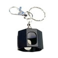 thumbnail image 1 of tamizeot Pool Cue Chalk Holder Keychain Portable Compact Aluminum Chalk Carrying Case Black 3x8.7cm, 1 of 2