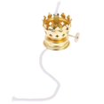 thumbnail image 1 of Interior Accessories Brass Tube Wick Holder Small Oil Lamp Base Kerosene Oil Lamp Wicks Chimney Burner Holder, 1 of 3