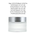 thumbnail image 4 of serony Refillable Matte Cosmetic Face Pots Convenient And Environmentally Friendly silvery 10g,1 1Set, 4 of 6