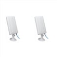 thumbnail image 1 of 2X Extensor WiFi de Alcance de 150Mbps Repetidor de Enrutador Inalámbrico para Exteriores Antena WLAN para Booster 5M, 1 of 5