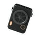 thumbnail image 4 of Ventilador para colgar en el cuello Ventilador recargable eléctrico digital LED Enfriador de forma de cámara portátil ajustable, Negro Advancent HA004178-04B, 4 of 6
