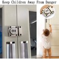 thumbnail image 2 of LAICAIW Locker Lock 3 Sets of Figures Lock Cabinet Door Password Lock Mechanism Combination Rotary Lock Mechanical Password Door Lock for Gym Locker Lock, 2 of 6