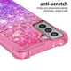 thumbnail image 3 of Funda para Samsung Galaxy S21 FE 5G Transparente con Brillos Carcasa Protectora Antigolpes con Glitter Brillante, 3 of 5