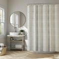 thumbnail image 1 of Hometrends Graham Tufted Loop Heavy Weight Woven Fabric Shower Curtain, 1 of 5