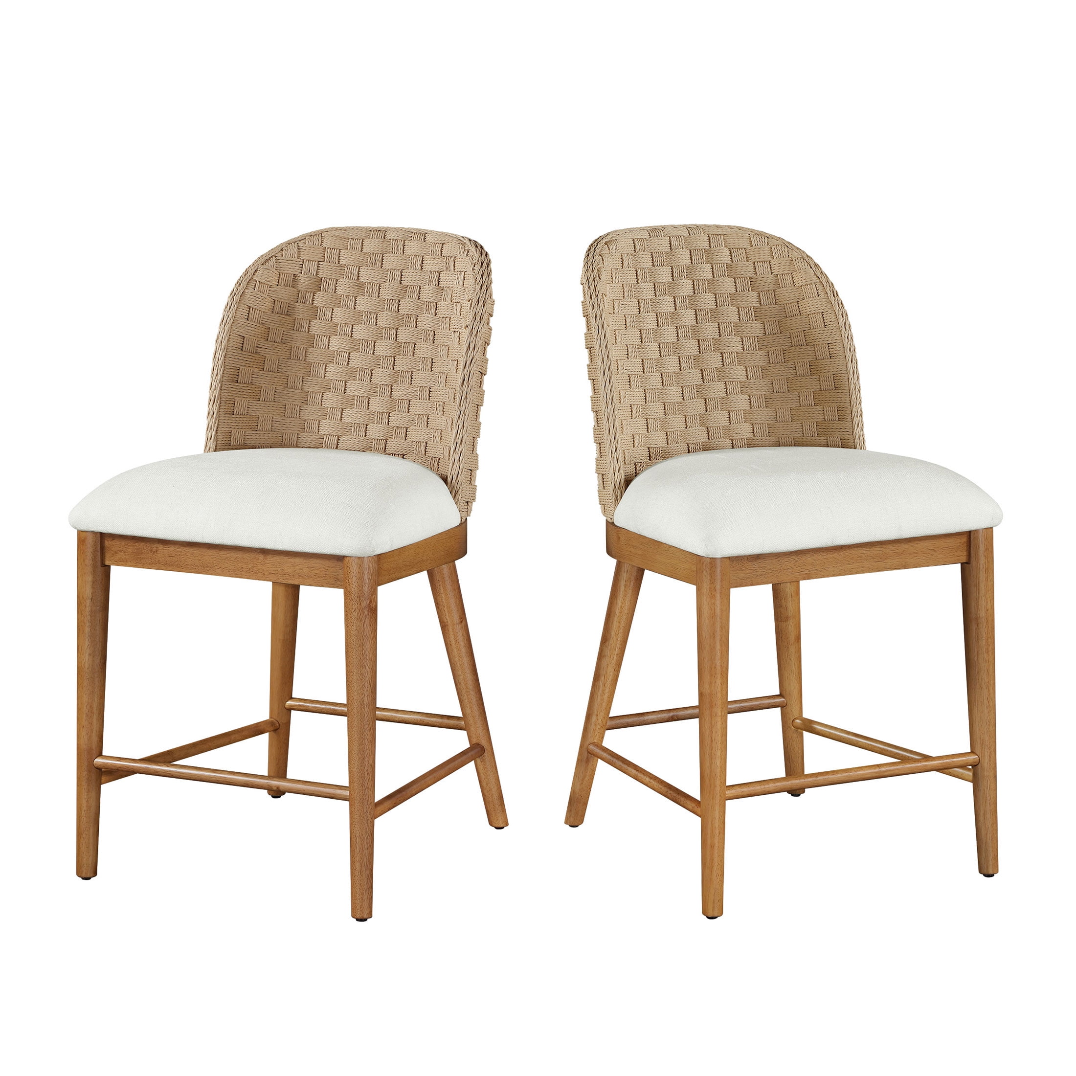 My Texas House Saylor Counter Height Barstools, Set of 2