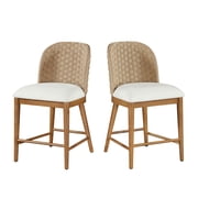 My Texas House Saylor Counter Height Barstools, Set of 2