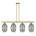 thumbnail image 6 of 516-4I-BK-G557-8CL-Innovations Lighting-Vaz - 4 Light Stem Hung Island In Industrial Style-10.38 Inches Tall and 48 Inches Wide-Matte Black, 6 of 7