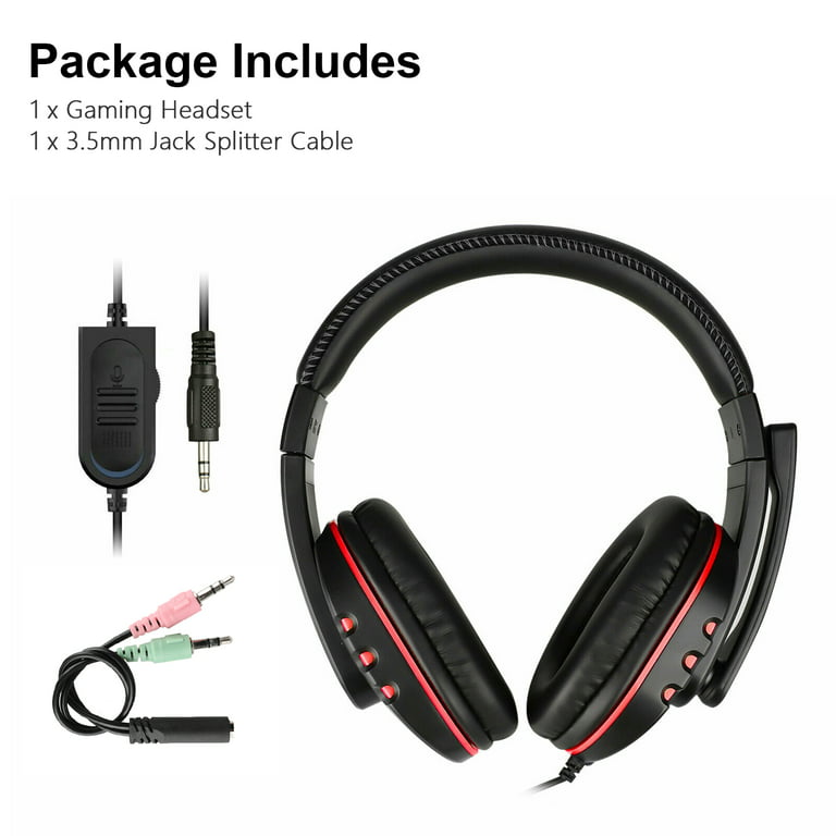 Auriculares Estéreo con Cable para PS4 y PS5