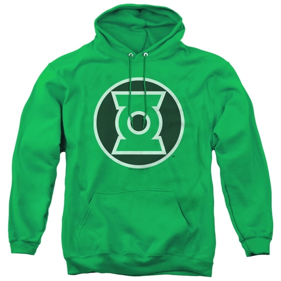 Green Lantern Kyle Rayner Logo Adult Pullover Hoodie Sweatshirt Kelly Green