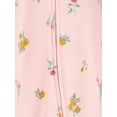 thumbnail image 4 of Carter's Child of Mine Newborn Baby Girl Interlock Sleep 'N Play Zipper Footed Pajamas, 2 Pack, Preemie - 6/9 Months, 4 of 6