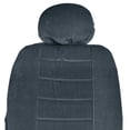 thumbnail image 3 of BDK Encore Car Seat Covers, Dotted Cloth 4 Piece Premium Low Back Seat Covers, 3 of 7
