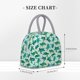 thumbnail image 2 of Easygdp Green Sea Turtle Bolsa de Almuerzo Insulada Grande, Forro de Aluminio, Diseño Espacioso, a Prueba de Fugas, Ideal para Trabajo, Picnics, Viajes y Actividades al Aire Libre, 2 of 6