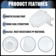 thumbnail image 3 of Tanque de expansión de agua del reservorio de refrigerante No.13256823/13370133 para Chevrolet Cruze 2016 Blanco, 3 of 7