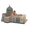 thumbnail image 5 of MOC-205664 St. Peter's Basilica 1:800 Building Blocks Bricks Toy Model Gift Kit 3019PCS, 5 of 7