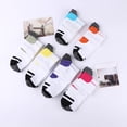 thumbnail image 3 of Unisex Sports Athletic Running Compression Low Cut Socks Thick Cushion Ankle Socks, 3 of 4