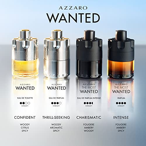 Azzaro Wanted Eau de Parfum, Mens Cologne, Fragrance For Men