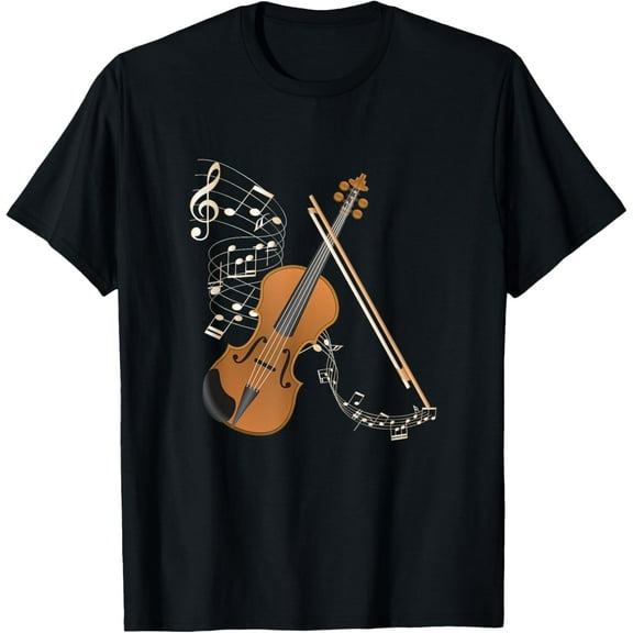 Orchestra Violin Player Gift Musical Instrument Violin T-Shirt