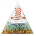 thumbnail image 1 of Positive Energy Pyramid, Decorative Orgonite Pyramid  For Office, 1 of 8