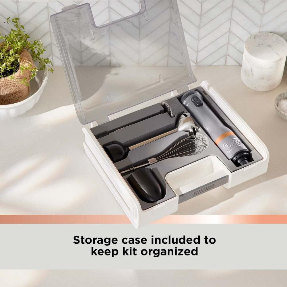 Black And Decker Kitchen Wand Cordless 3 In 1 Kitchen Multi Tool Grey