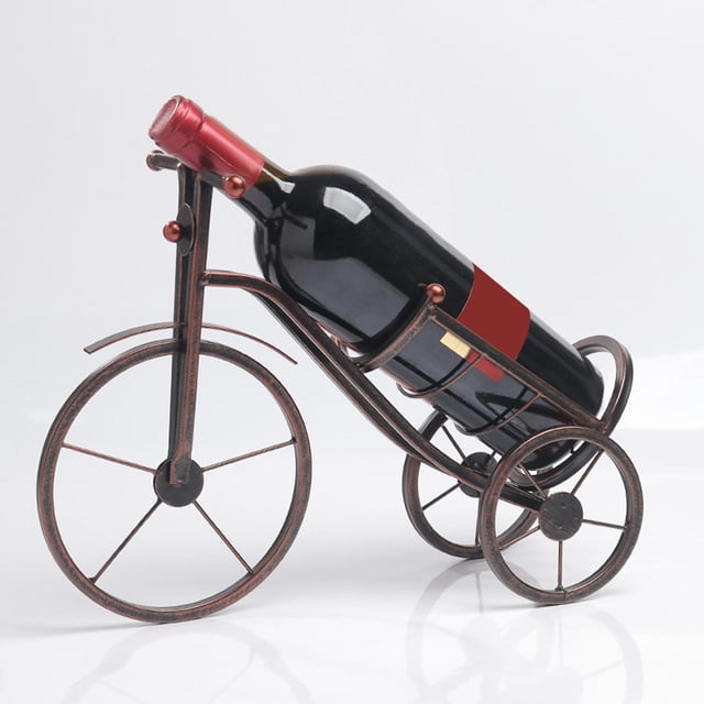 Estante de Almacenamiento para Vino Perfecl Estilo Vintage Negro