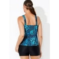 thumbnail image 2 of Swimsuits for All Chlorine Resistant Classic Tankini Set With Boy Short, 2 of 4