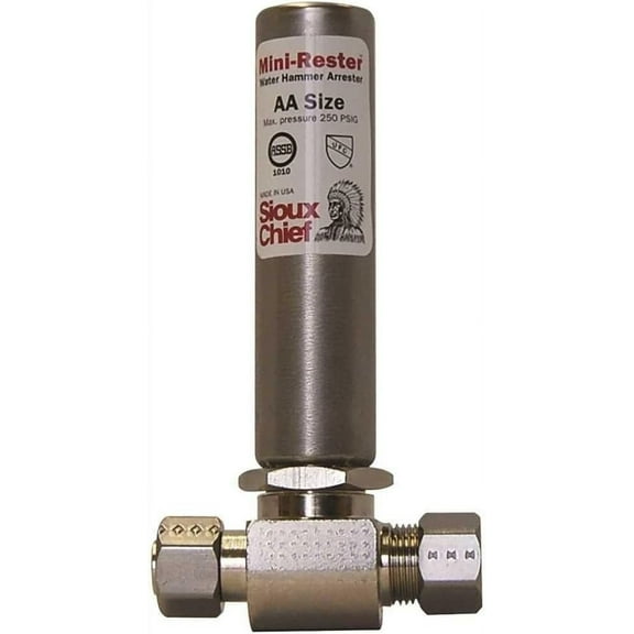 Sioux Chief MiniRester 3/8" Female Compression Tee Water Hammer Arrester