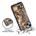thumbnail image 5 of CoverON Design For Apple iPhone 15 Phone Case, Flexible Rubber Slim TPU Cover, Fall Camouflage, 5 of 7