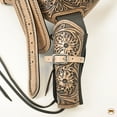 thumbnail image 5 of 34 In Hilason Western Double Hand Gun Holster Rig 44/45 Cal Leather, 5 of 7