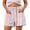 *027-Pink, variant on Cutuoiiu Womens Casual Shorts Elastic Waist Drawstring Shorts Pants with Pockets for Summer Beach Vacation, Daily Wear