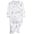 thumbnail image 3 of Paquete de 4 Piezas de Pijamas con Pies para Bebés Varones de 6 Meses, 3 of 7