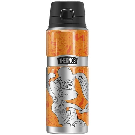 

Space Jam: A New Legacy Metallic Lola THERMOS STAINLESS KING Stainless Steel Drink Bottle Vacuum insulated & Double Wall 24oz
