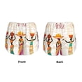 thumbnail image 6 of Goofa Black African Woman Printed Women 2 in 1 Running Shorts,Quick Dry Athletic Workout Shorts,High Waisted Athletic Shorts with Liner Pockets-Medium, 6 of 9