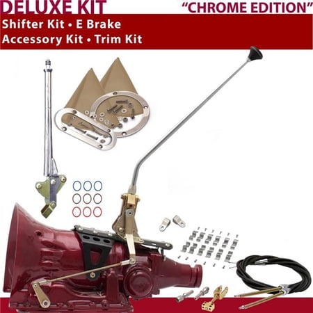 American Shifter TH200 Shifter Kit 16 in. E Brake Cable Clamp Clevis Trim Kit for CFC95
