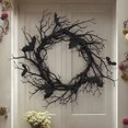 thumbnail image 4 of Guirnalda decorativa de Halloween con luces, adornos para fiestas espeluznantes, guirnalda luminosa para puerta de entrada y pared, 4 of 9