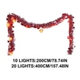 thumbnail image 3 of Heart Ribbon LED Fairy Lights String, Colorful Decorative Party Lights for Christmas, Wedding, Festive Home Decor, Indoor Outdoor Atmosphere (1 Piece), 3 of 6