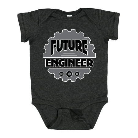 

Inktastic Future Engineer Boys Girls Engineering Gift Baby Boy or Baby Girl Bodysuit