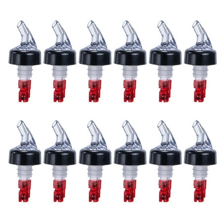12 Ounce Glass Pourer - Winware Measured Drink Pourers 1 ounce , Pack of 12