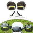 thumbnail image 3 of YAAQII for Electric Bicycle Handguards Motorcycle Hand Guards Handlebar Windshield Black ABS Wind Rain Sun Protection Easy Install Firm Grip Fatigue Reducer, 3 of 9