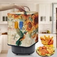 thumbnail image 3 of ZUXONGSY Hummingbird Sunflower Air Fryer Cover Dust Cover Kitchen Appliance Protective Cover with Front Pocket Large Kirchen Applicance Protective Dust Cover Washable Home Decor, 3 of 7