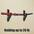 thumbnail image 3 of Soporte de pared para espada, 2/juego, gancho acolchado de 1 nivel, soporte para Katana, colgador de exhibición ajustable, espada samurái Compale, 3 of 4