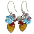 thumbnail image 2 of GlassOfVenice Murano Glass Donatella Heart Charms Earrings - Multicolor, 2 of 5